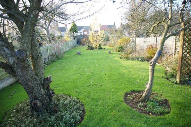 very large garden