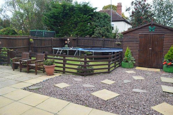 rear garden