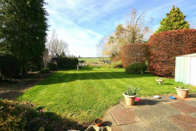 Rear Garden and View.