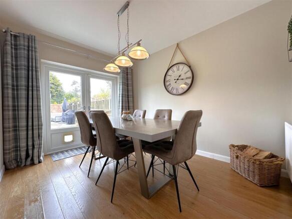 Dining Room With French Doors 227