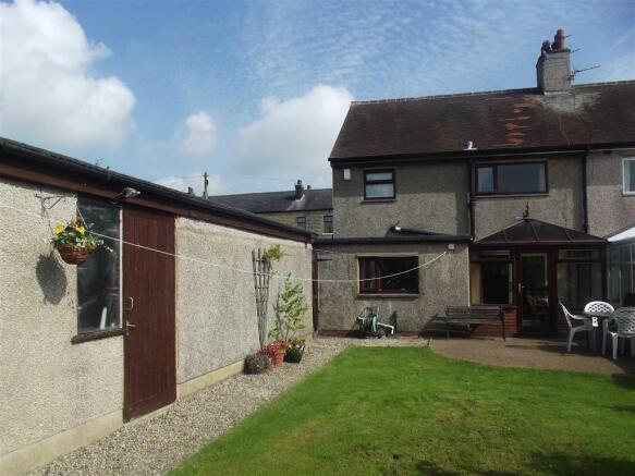 Rear garden