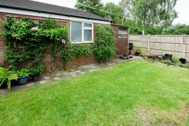 Rear garden/Garage