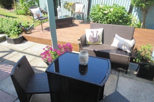 rear patio/dec...