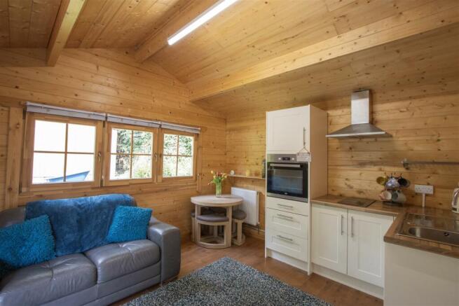 Cabin Kitchen/Living Room