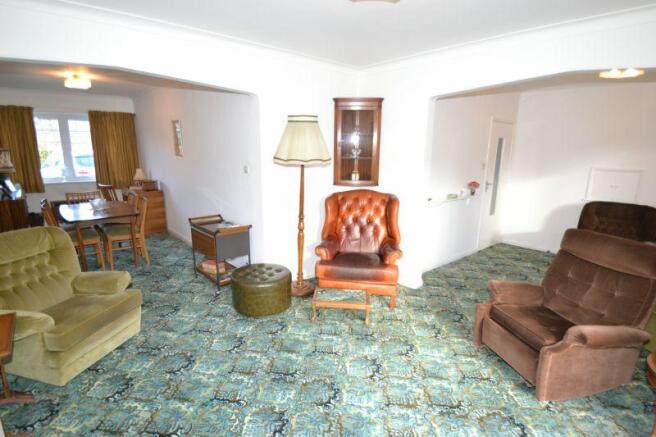L-Shaped Living Room