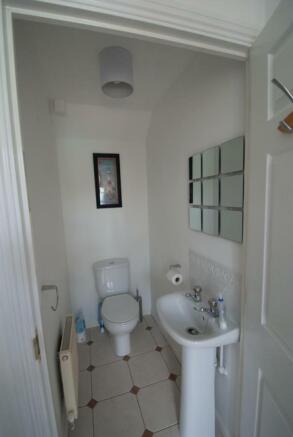 Downstairs toliet