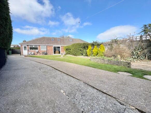 Driveway and rear garden view 2