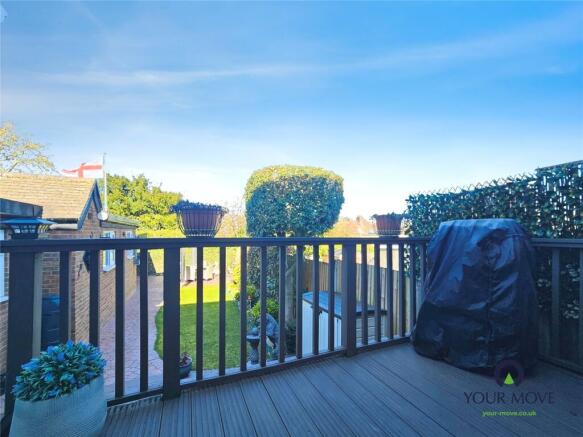 Rear Balcony