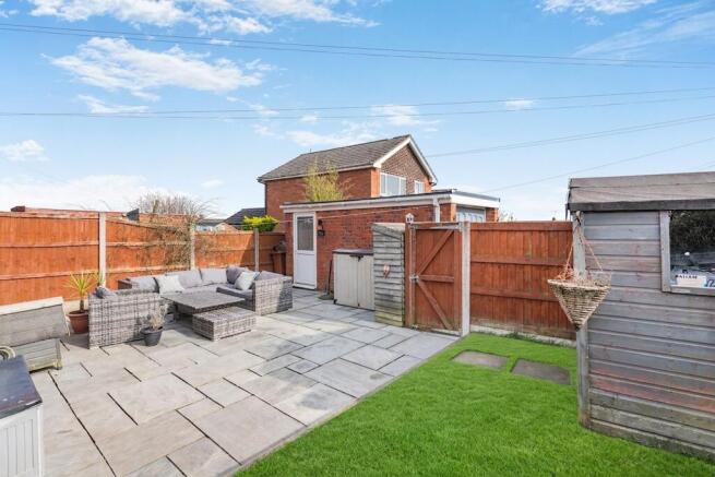 Rear garden