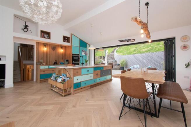 Open plan living space