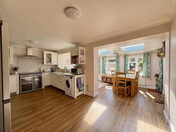 kitchen dining living room