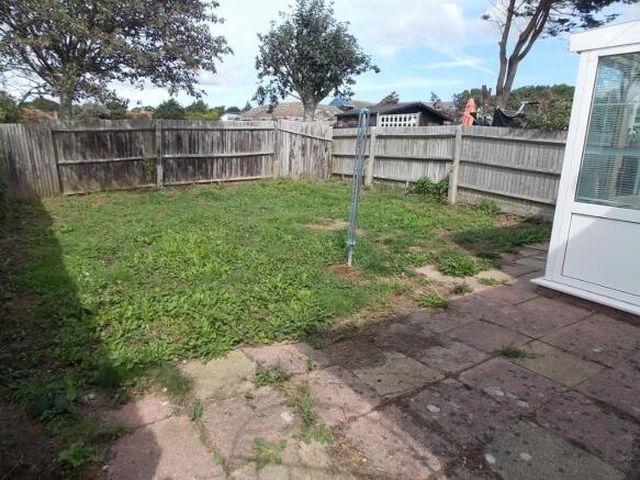 Rear garden