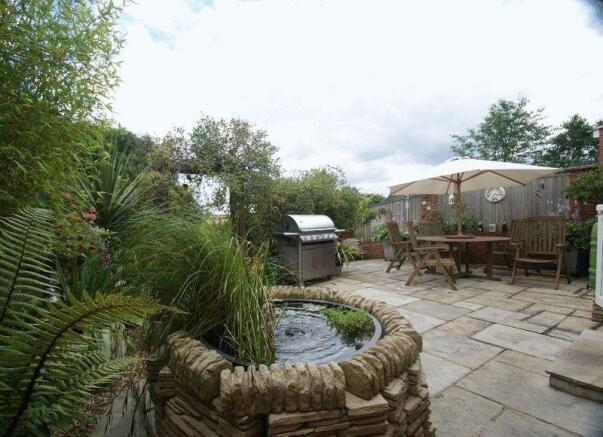 Rear garden