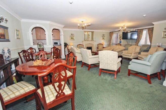 PHOTOS SHOW GENERAL VIEW OF RETIREMEN...