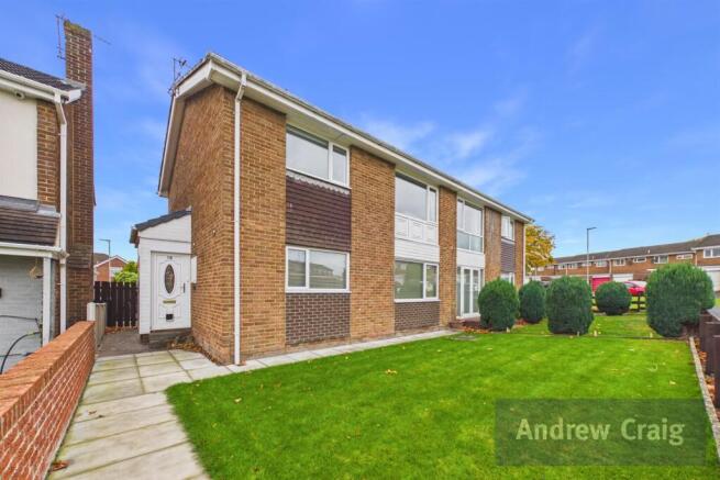 2-bed flat on Chatton Close, Chester Le Street, £99,950