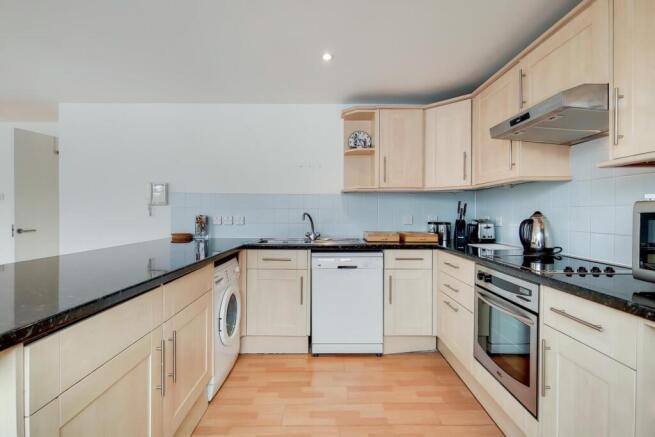 Open plan living area