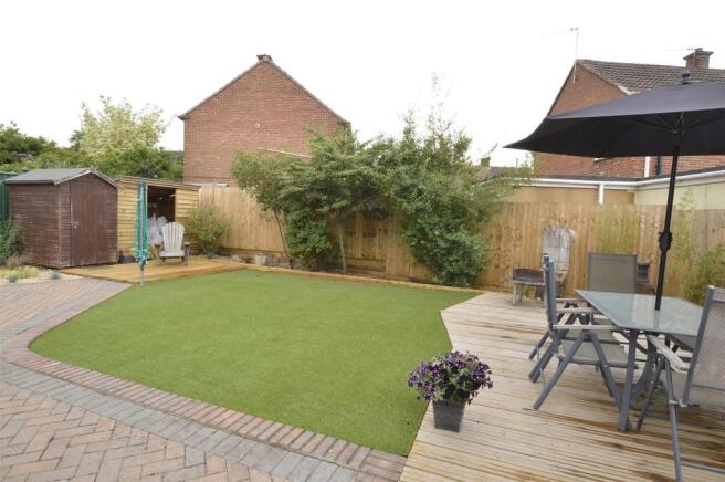 Rear garden