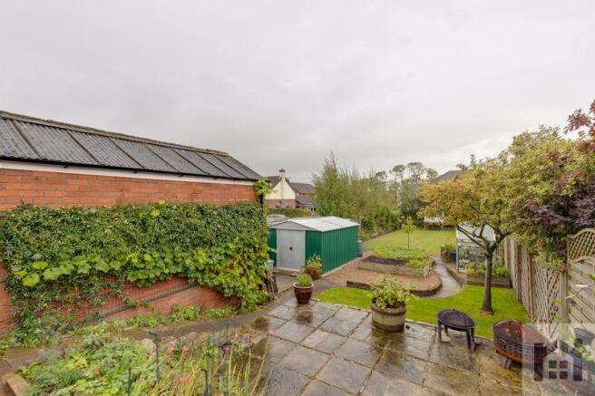Rear garden