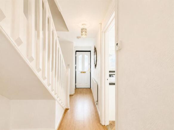 Bright and clean welcoming entrance hallway...