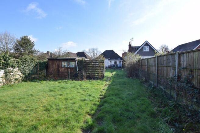Rear garden