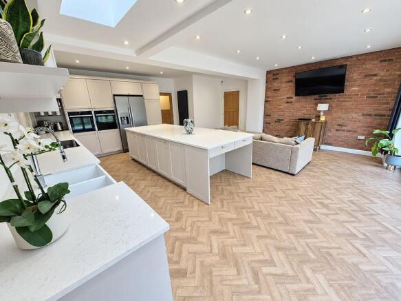Open Kitchen Living Area