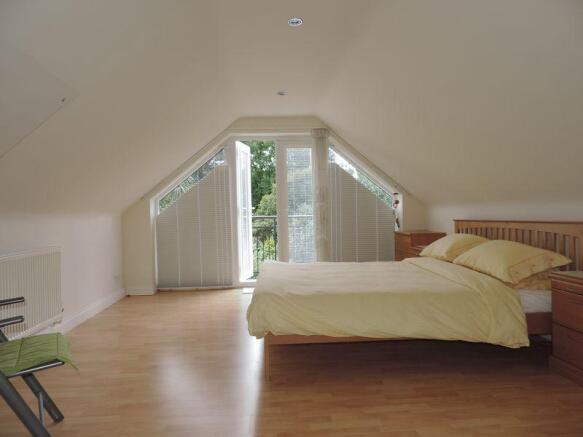 Bedroom with b...