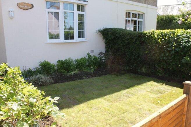 Newly landscaped...