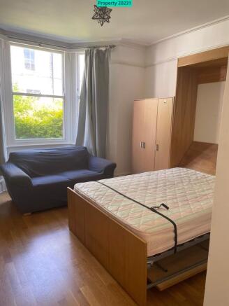 Double Bed which can be stored away in the daytime