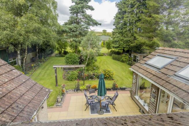 Aerial view of Garden