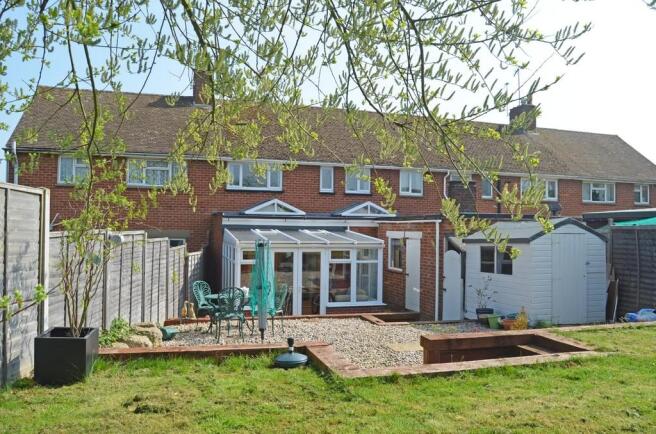 Rear of Property
