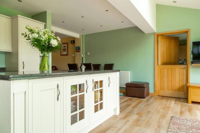 Open plan kitchen