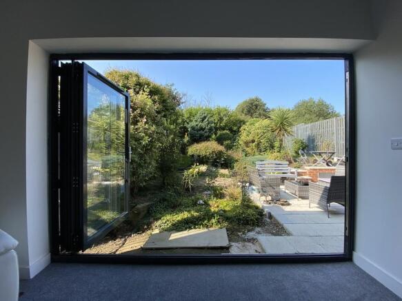 Bi-folding doors ...
