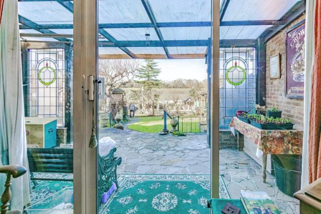 Sheltered Patio Area