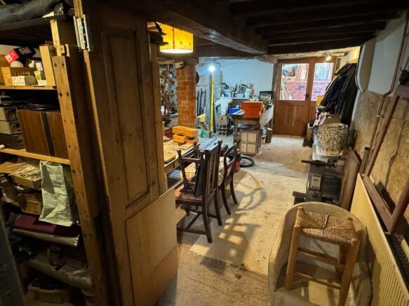 Large workshop and basement