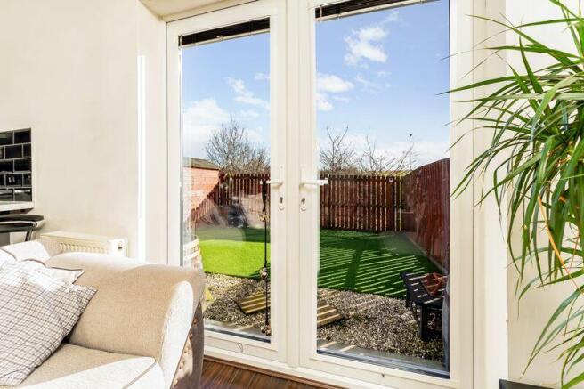 French Doors to Garden