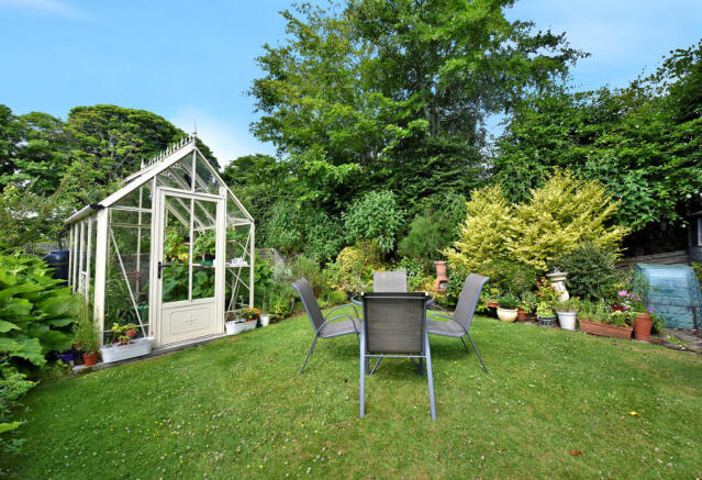 Rear private garden