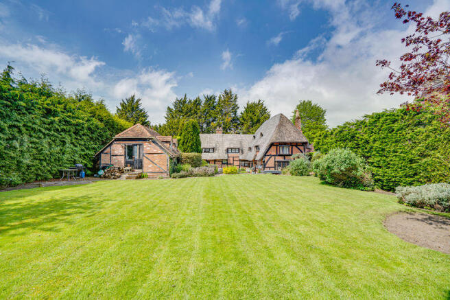Garden View Towards the Property
