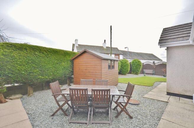Rear garden