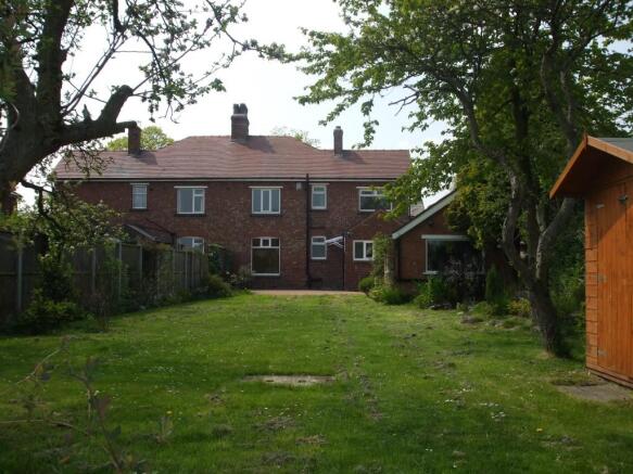 Rear of Property