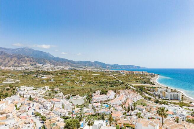 Mountains and sea