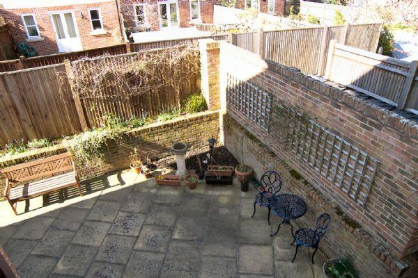 Communal patio