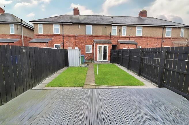 Rear garden