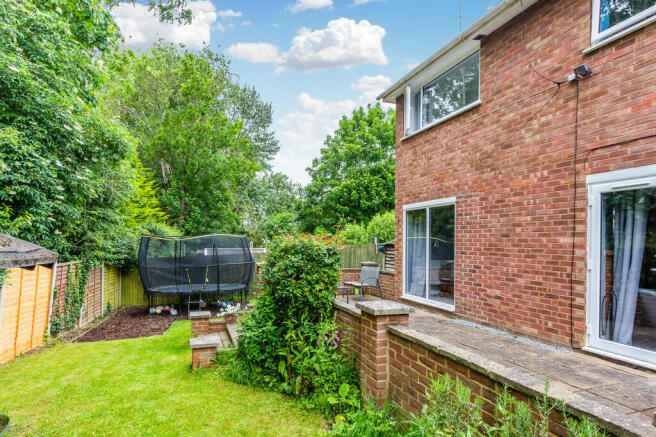 Rear garden