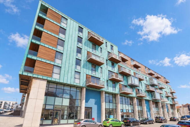 2-bed flat on Phoenix Street, Milbay, Plymouth, £170,000