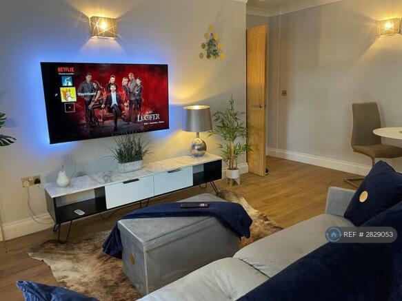 Living Room - Staged For Airbnb In 2023