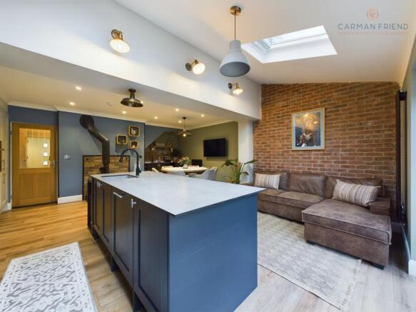 Kitchen/Dining/Living Room
