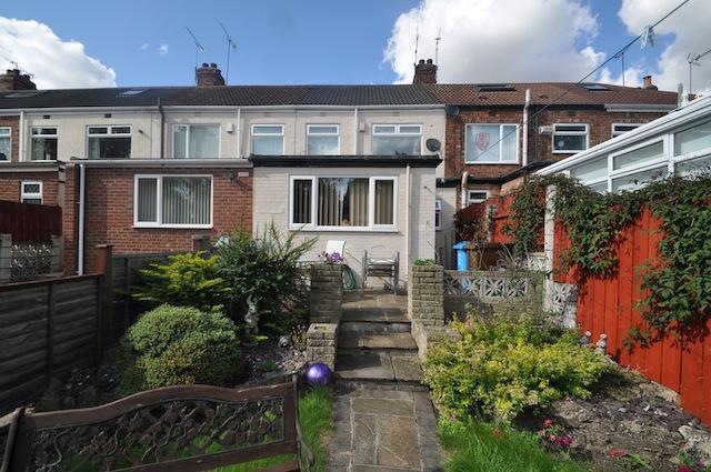 Rear of Property