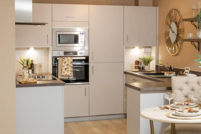 Show home kitchen