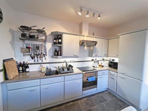 Open plan lounge/ kitchen/ dining room