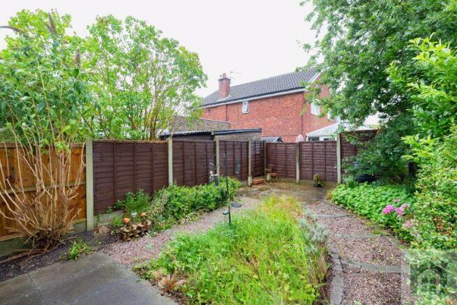 Rear garden